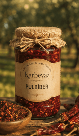 Paketlenmiş geleneksel Hatay pul biberi